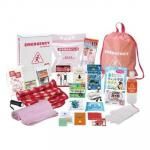 ノベルティ・粗品で人気の「 女性防災22点セット」