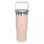 ノベルティ・粗品で人気の「 ensemble ストロー付2WAYタンブラー900ml(ピンク)」