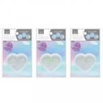 ノベルティ・粗品で人気の「オーロラシリコンモールド ハートキーホルダー 1個」