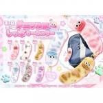 ノベルティ・粗品で人気の「キョロキョロアニマル柄しっぽキーホルダー パステルカラー 1個」