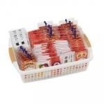 ノベルティ・粗品で人気の「 【国産】招福根つけあれこれ(100コ・カゴ入)」