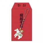 ノベルティ・粗品で人気の「【国産】プラ 午 ねつけ クリア / 袋入り」