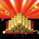 ノベルティ・粗品で人気の「 ゴージャス ゴールドバータオル」