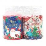 ノベルティ・粗品で人気の「 【国産】クリスマス ペアトイレットロール」