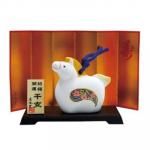 ノベルティ・粗品で人気の「 【国産】吉兆干支土鈴飾り 午」