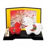 ノベルティ・粗品で人気の「 開運紅白の午 親子」