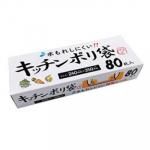 ノベルティ・粗品で人気の「 水もれしにくい!キッチンポリ袋マチ付80枚入」