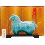 ノベルティ・粗品で人気の「 開運干支 午青磁(大)」