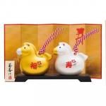 ノベルティ・粗品で人気の「 開運干支 午金銀土鈴」