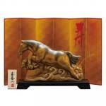 ノベルティ・粗品で人気の「 開運干支 午あめ釉(大)」