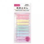 ノベルティ・粗品で人気の「 矢印ふせん パステル」