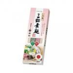ノベルティ・粗品で人気の「 三色三輪素麺小箱入り(白・梅・青しそ)Q−S」