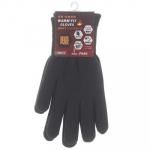 ノベルティ・粗品で人気の「紳士 裏起毛フィットグローブ/撥水加工/ブラック」