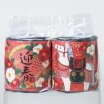 ノベルティ・粗品で人気の「 金色のパッケージが豪華!縁起の良い干支デザインのウェットティッシュ。」