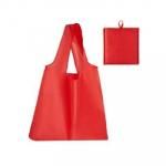 ノベルティ・粗品で人気の「 RPETリサイクル折りたたみバッグ レッド」