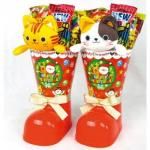 ノベルティ・粗品で人気の「 ポシェットブーツニャン30cm」
