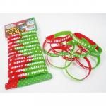 ノベルティ・粗品で人気の「 スノーキッズクリスマスブレスレット 1個」