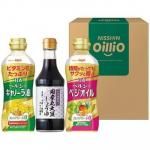 ノベルティ・粗品で人気の「 日清ヘルシーオイル&国産丸大豆醤油ギフト TOS−15A」