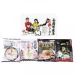 ノベルティ・粗品で人気の「 全国繁盛店対決ラーメン4食 ZHR−10」