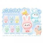 ノベルティ・粗品で人気の「 もこもこうさぎフロッキーマスコット 1個 」