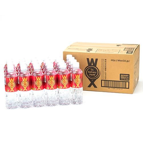 酸素補給水 WOX(ウォックス) 500ml/24本 ＜メディサイエンス