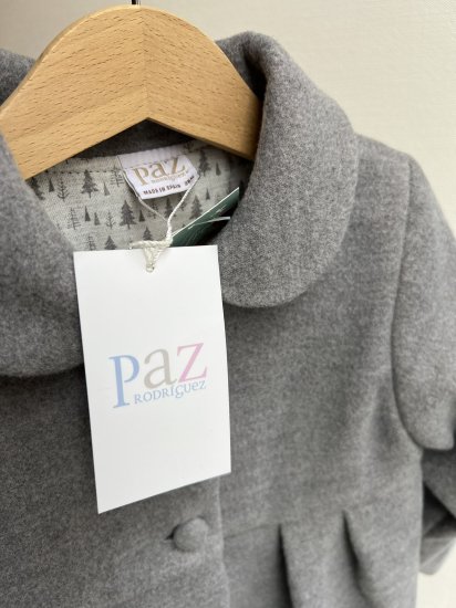 未使用 paz (パズ ロドリゲス) スペイン老舗ブランド グレー コート size３