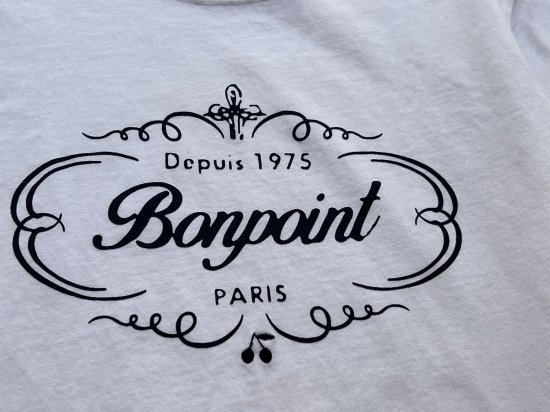 Bonpoint 2021 SS ボンポワン ヘリテージロゴ ユニセックス Ｔシャツ