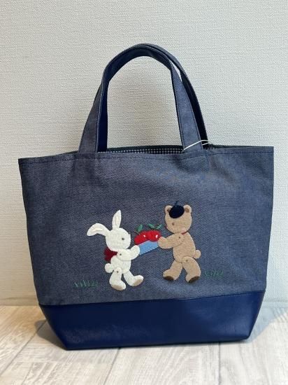 美品✨ familia ファミリア ボストンバック ブルー 青 ミニ