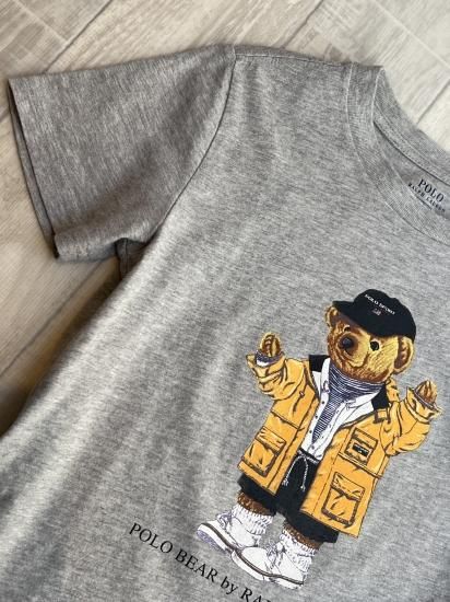 Ralph Lauren ポロシャツロンパース 9M グレー ポロベア - メルカリ