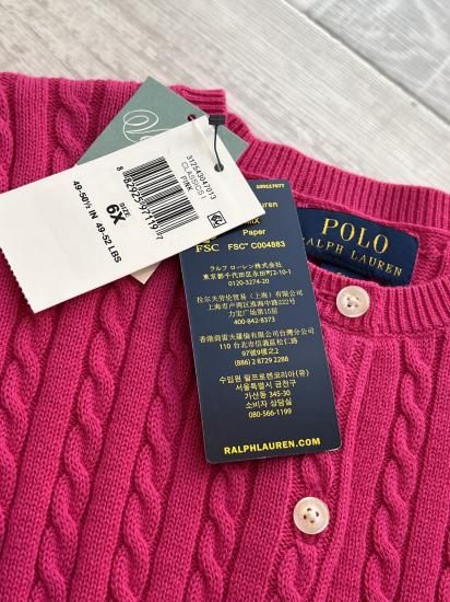タグ付き未使用品 POLO RALPH LAUREN ラルフローレン ピンク
