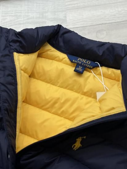 海外通販サイト ブランド POLO RALPH LAUREN ラルフローレン ネイビー イエローポニー ジャケット・アウター