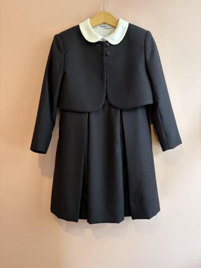 familiar ファミリア ネイビー ダブルボタン アンサンブルスーツ