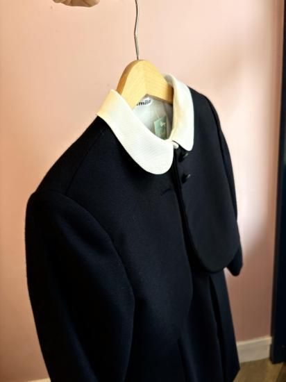 familiar ファミリア ネイビー ダブルボタン アンサンブルスーツ