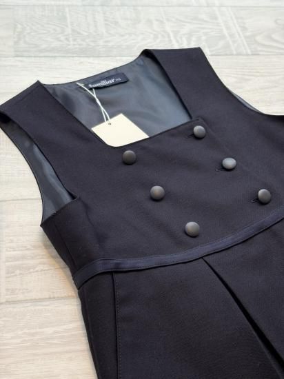 familiar ファミリア ネイビー ダブルボタン アンサンブルスーツ