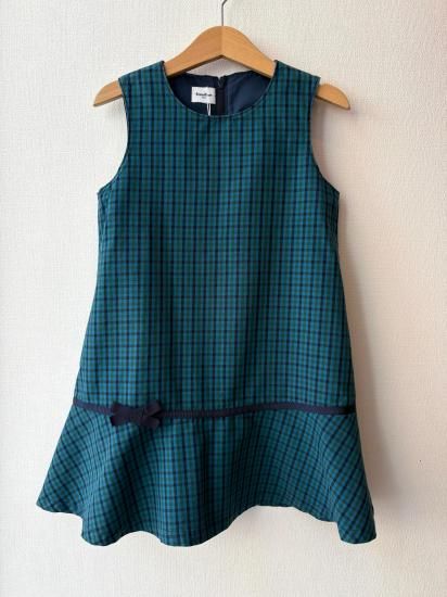 ファミリア チェック柄フリルスカート　130cm familiar - △ファミリア/familiar△140cm スカート 赤系