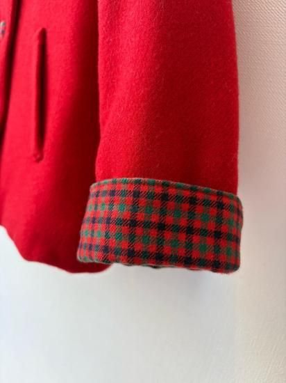 familiar ファミリア 軽くて暖か ファミリアチェックボタンのかわいい