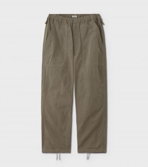 PHIGVEL】WAXED CLOTH STRING TROUSERS - DOUBLEDUTCH WEB STORE
