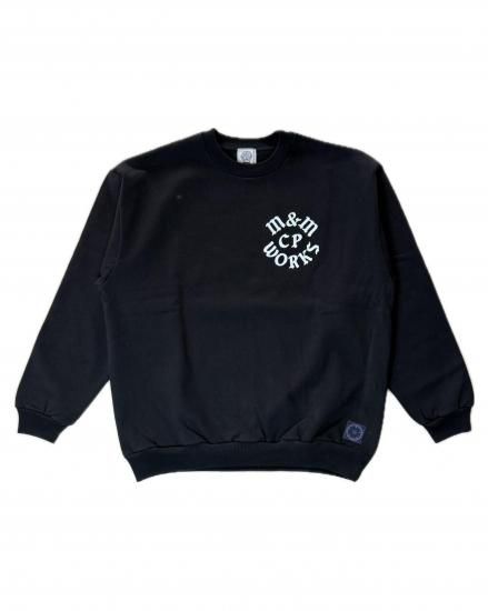 <img class='new_mark_img1' src='https://img.shop-pro.jp/img/new/icons6.gif' style='border:none;display:inline;margin:0px;padding:0px;width:auto;' />M&M<br>WORKS Heavy Crewneck Sweat
