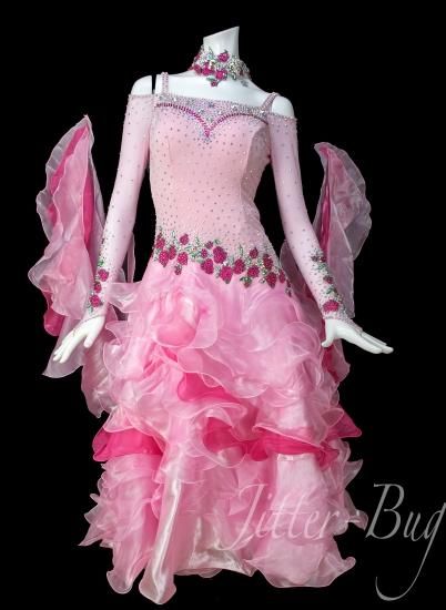 社交ダンス衣装・社交ダンスドレスのジルバ