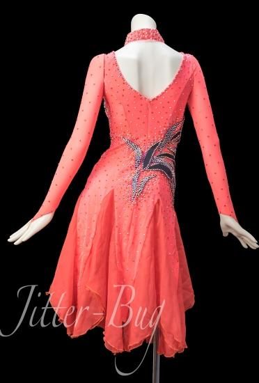 社交ダンス衣装・社交ダンスドレスのジルバ オリジナル・セミ