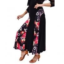 <img class='new_mark_img1' src='https://img.shop-pro.jp/img/new/icons21.gif' style='border:none;display:inline;margin:0px;padding:0px;width:auto;' />エレガントで鮮やか♪フラワー切り替えスカート