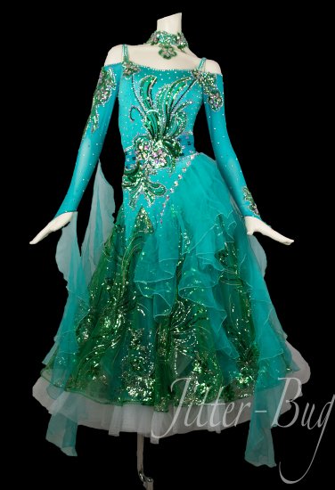社交ダンス衣装・社交ダンスドレスのジルバ オリジナル・セミオーダー
