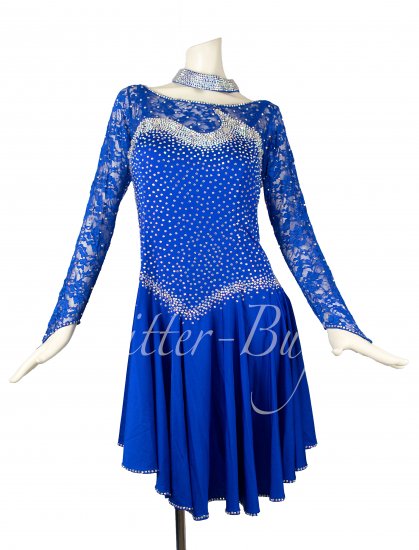社交ダンス衣装・社交ダンスドレスのジルバ　オリジナル・セミオーダー/ラテンドレス032