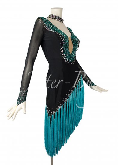 社交ダンス衣装・社交ダンスドレスのジルバ オリジナル・セミ 