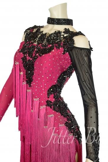 社交ダンス衣装・社交ダンスドレスのジルバ /ラテンドレス 065