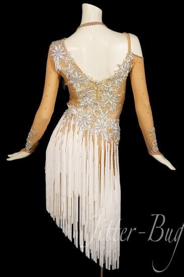 社交ダンス衣装・社交ダンスドレスのジルバ /ラテンドレス 089