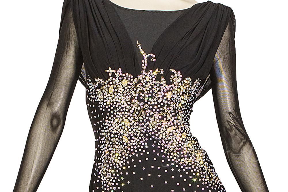 社交ダンス衣装・社交ダンスドレスのジルバ /パーティードレス