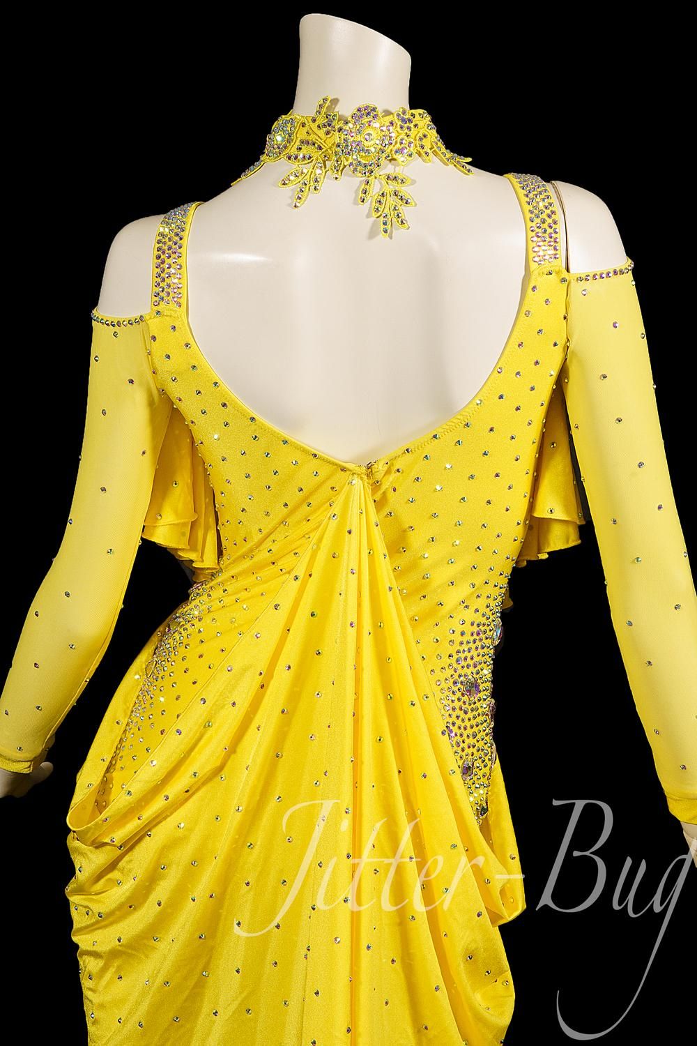 社交ダンス衣装・社交ダンスドレスのジルバ /ラテンドレス 0105