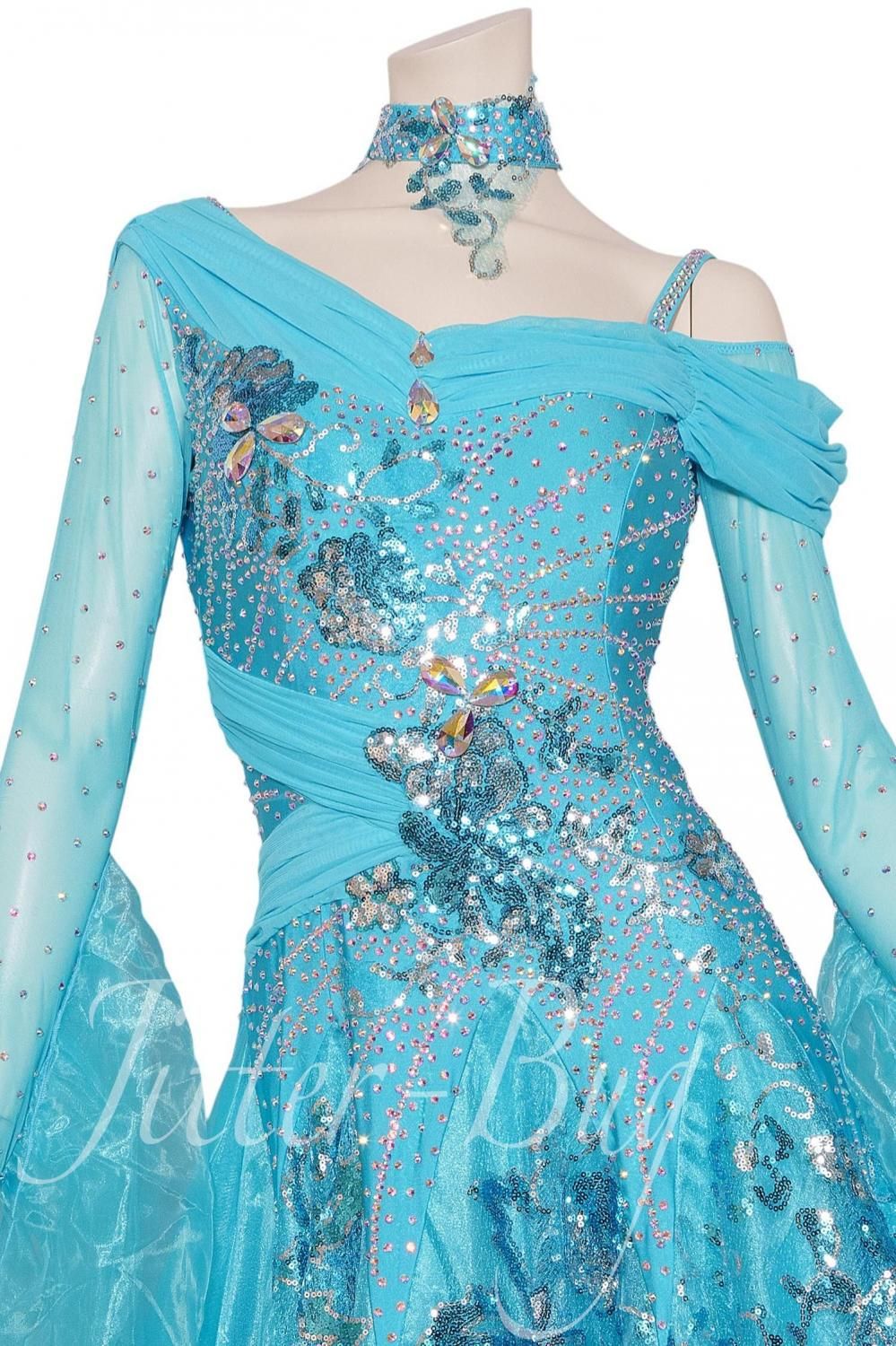 社交ダンス衣装・社交ダンスドレスのジルバ