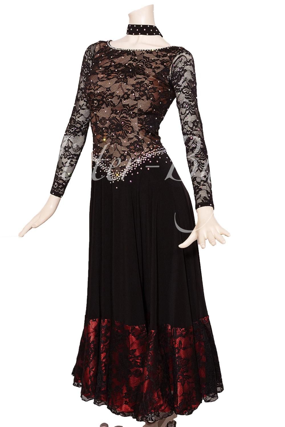 社交ダンス衣装・社交ダンスドレスのジルバ /パーティードレス